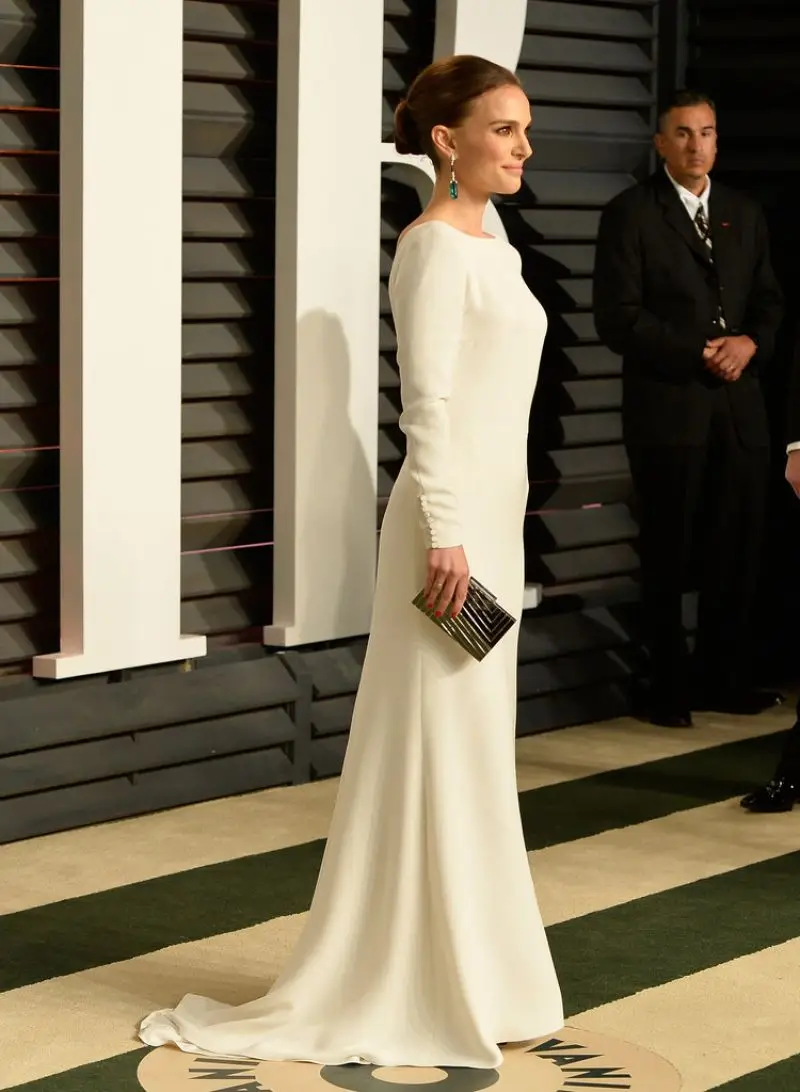 Natalie Portman at 2015 Vanity Fair Oscar Party in Beverly Hills